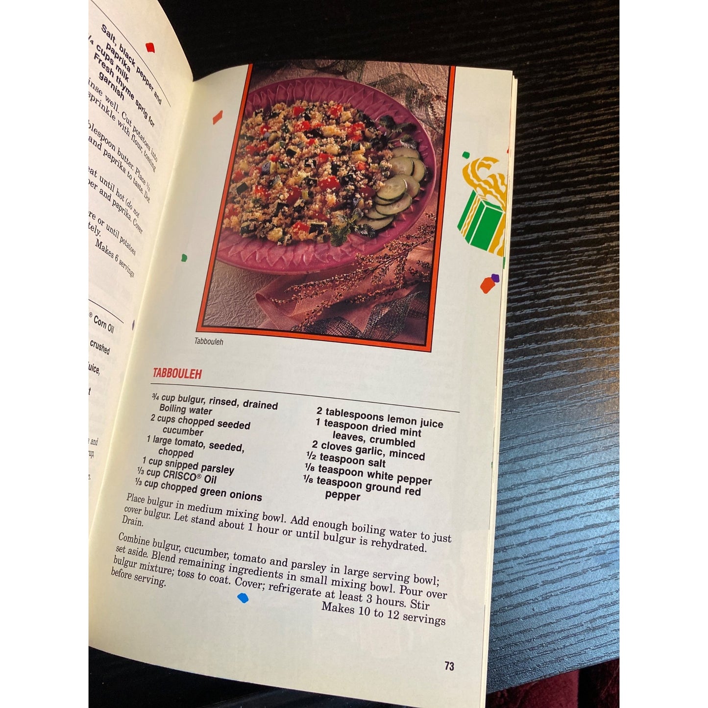 Fabulous Party Ideas Cookbook Best Recipes Vol. 1 Appetizers Entrées Desserts