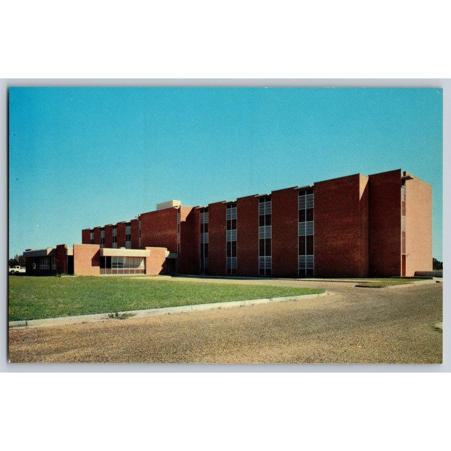 Brookhaven MS Mississippi Kings Daughters Hospital Chrome Postcard Deep South