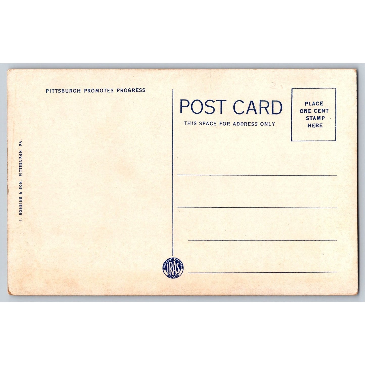Pittsburgh PA Pennsylvania St Pauls Cathedral White Border Postcard Unused