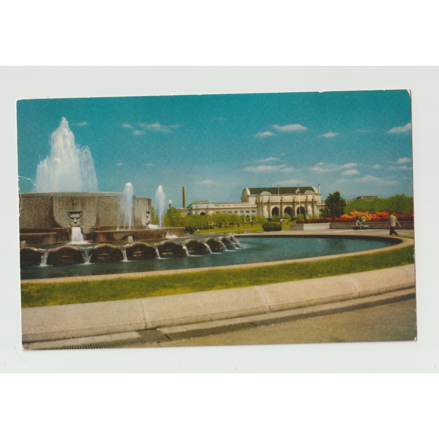 Washington DC Union Station 1962 Chrome Postcard Novelty Co