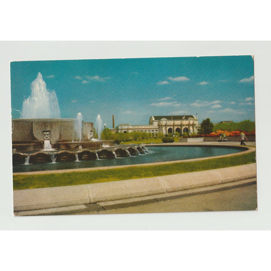 Washington DC Union Station 1962 Chrome Postcard Novelty Co