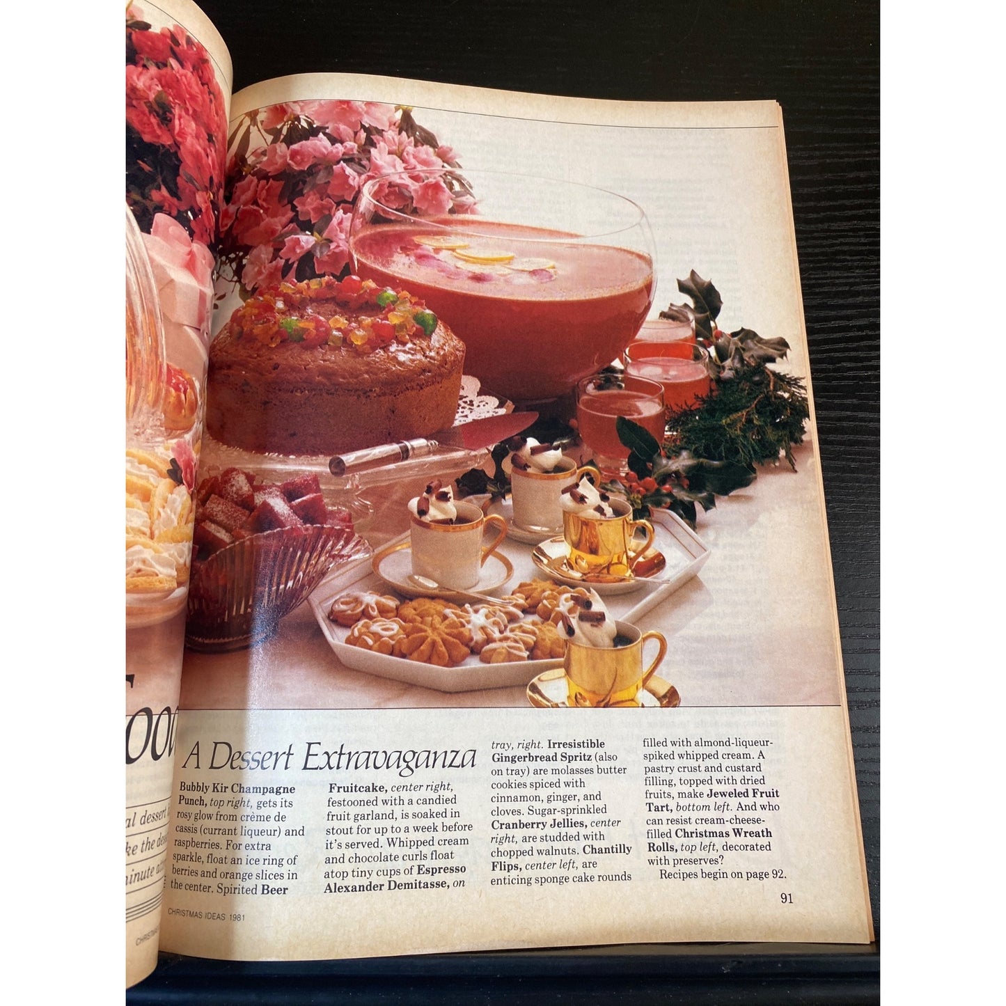 Better Homes & Gardens Christmas Ideas 1981 Magazine 30th Anniversary