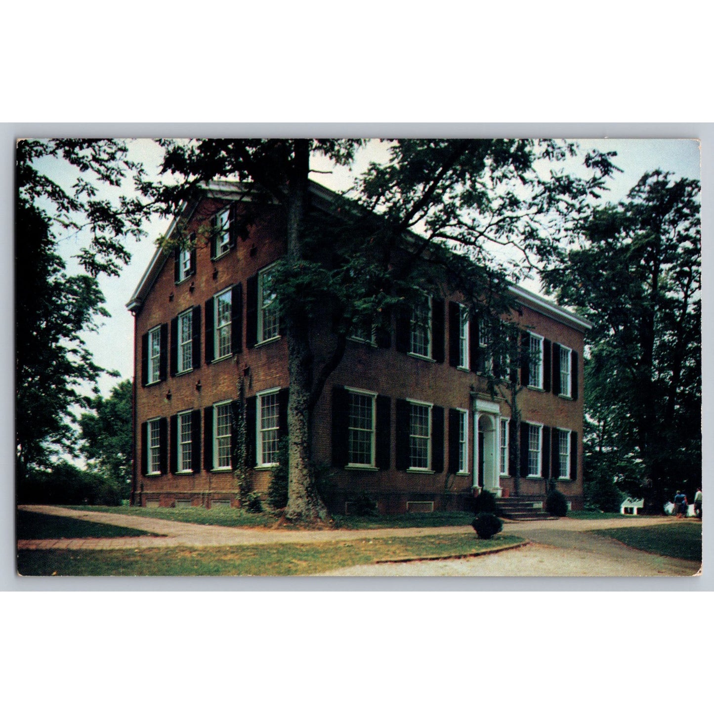 Bardstown KY Kentucky My Old Kentucky Home State Shrine Postcard Rowan House