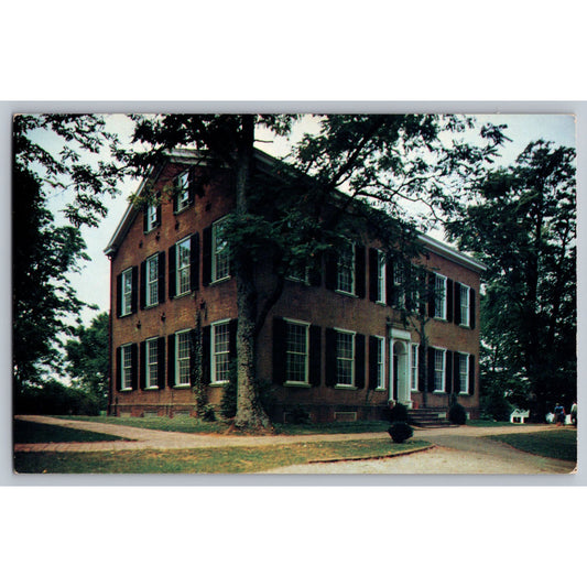 Bardstown KY Kentucky My Old Kentucky Home State Shrine Postcard Rowan House
