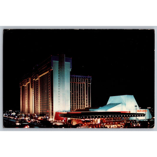 Las Vegas NV Nevada MGM Grand Hotel 1970s Chrome Postcard Unused