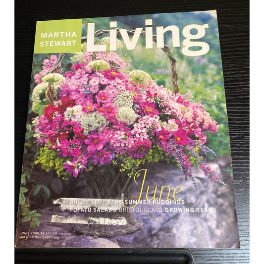 Martha Stewart Living Magazine #80  June 2000 Gardening Recipes Entertaining