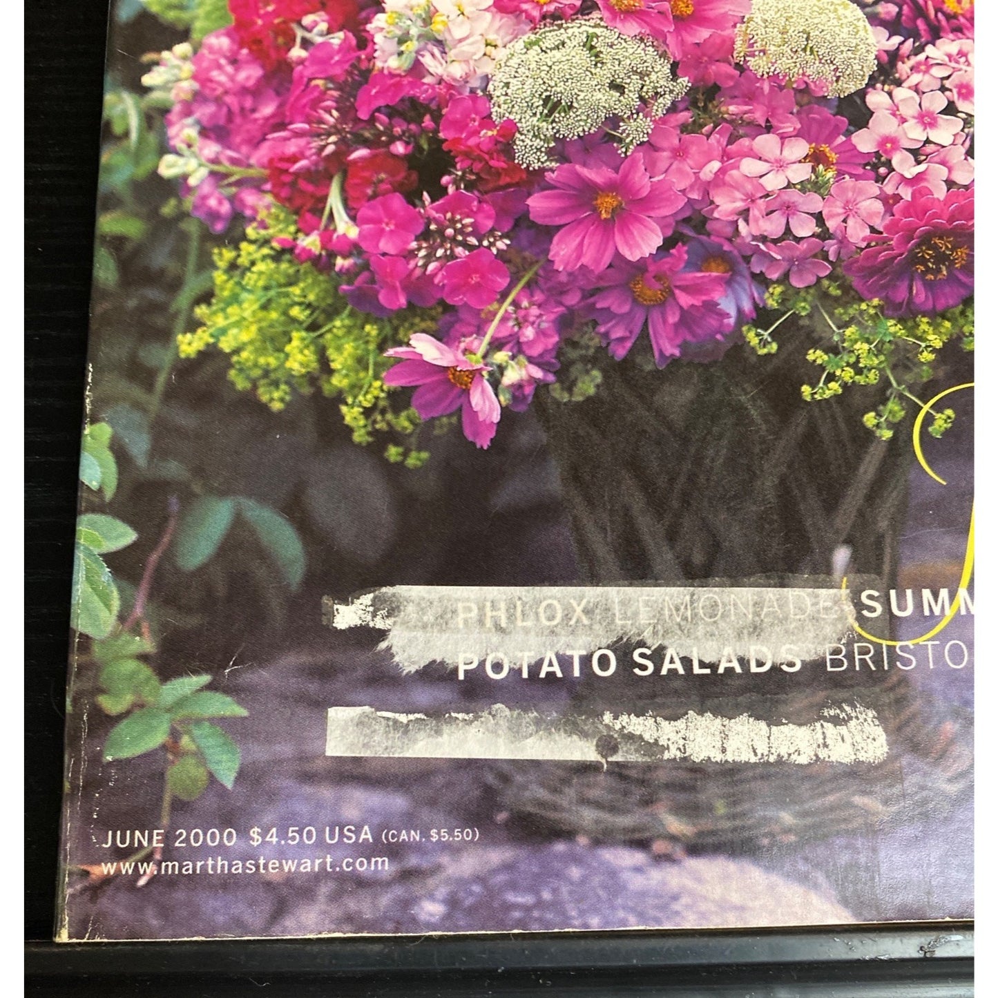 Martha Stewart Living Magazine #80  June 2000 Gardening Recipes Entertaining