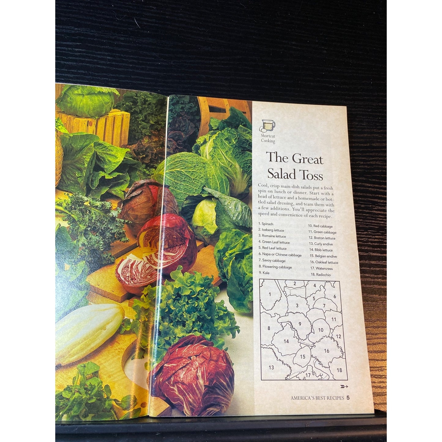 Americas Best Recipes Cookbook Booklet 1995 Main Dishes Salads Desserts