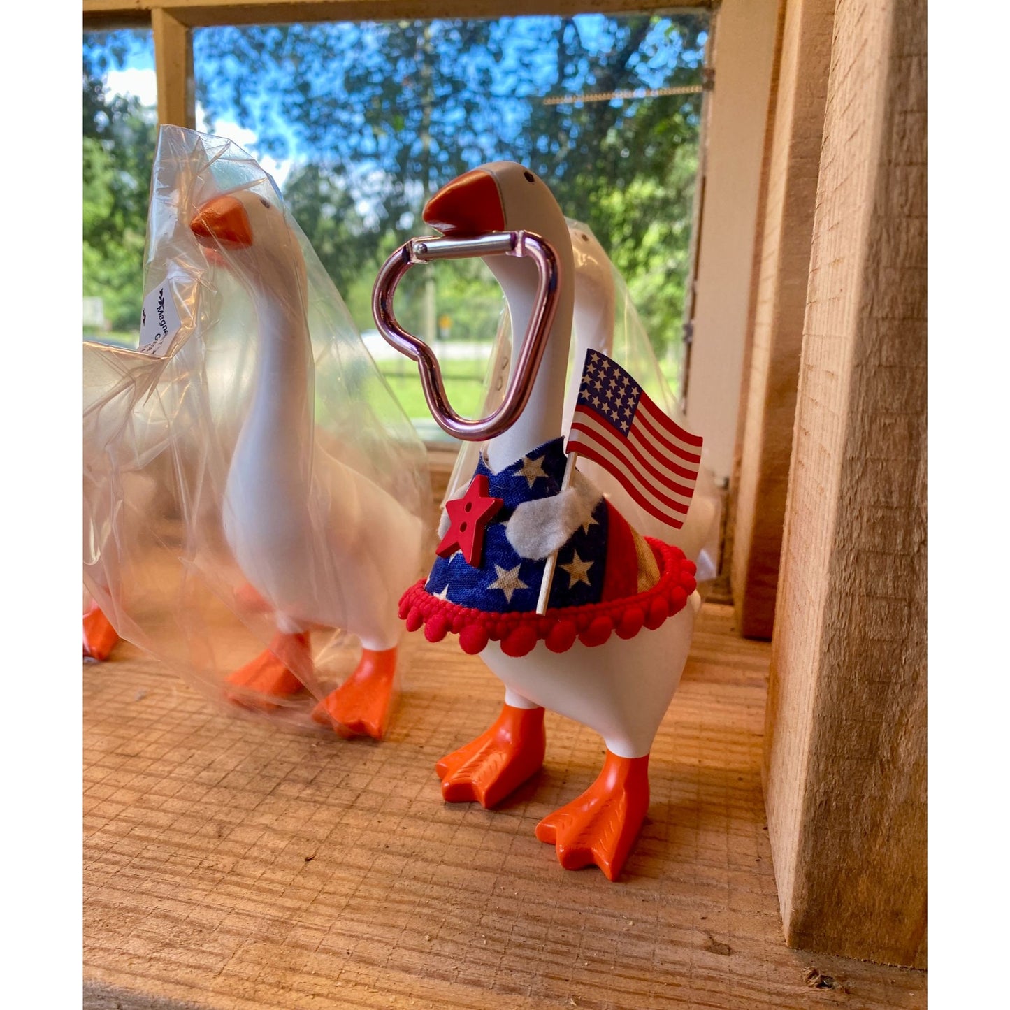 Bathing Beauty 7" Smoot's Goose Handmade Outfit Great for Home or Office