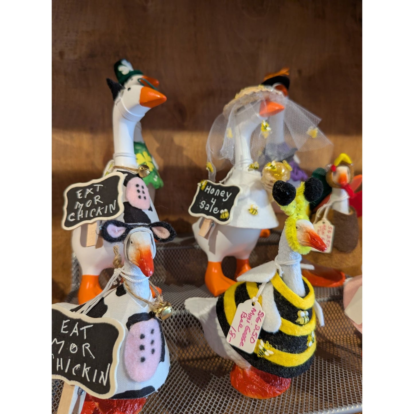 Bathing Beauty 7" Smoot's Goose Handmade Outfit Great for Home or Office