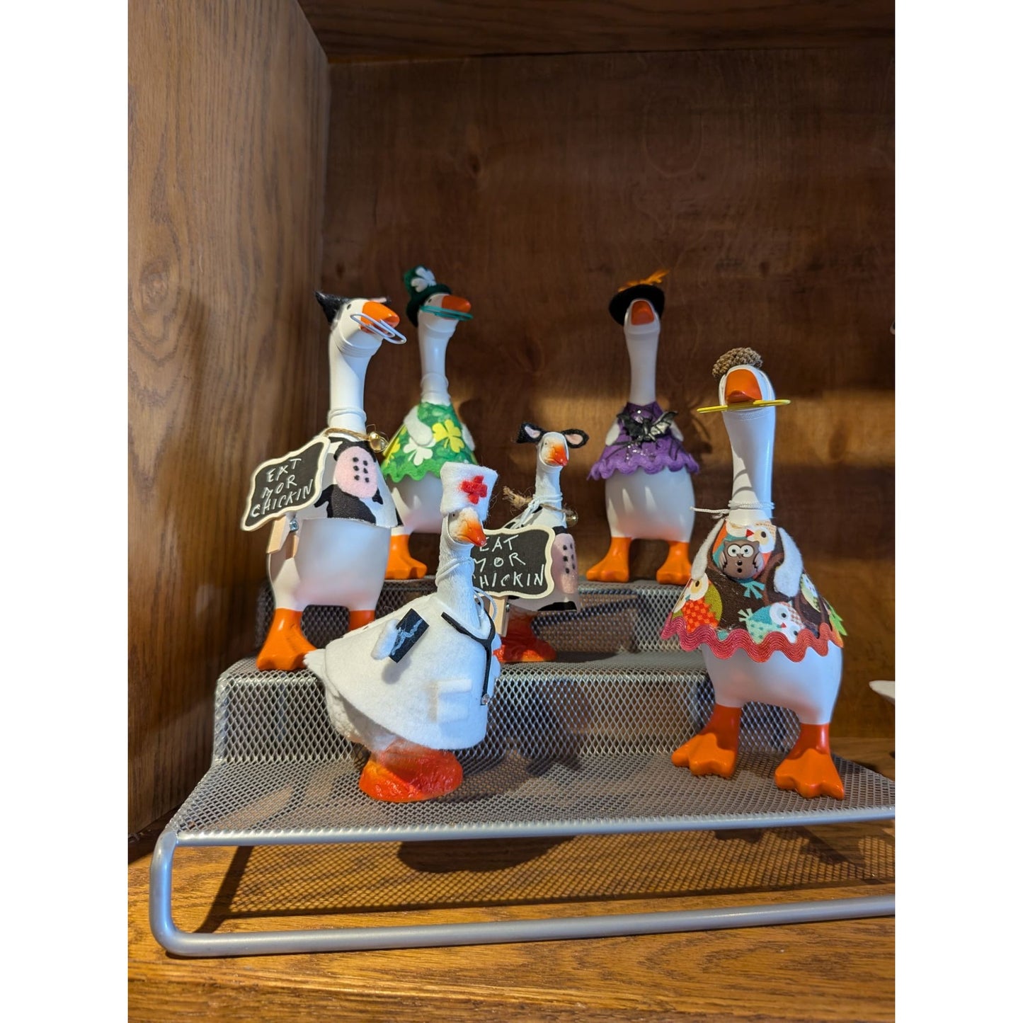 Bathing Beauty 7" Smoot's Goose Handmade Outfit Great for Home or Office