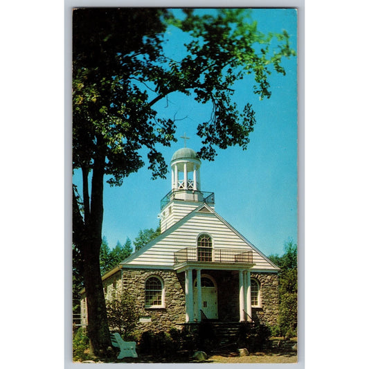Canadensis PA Pennsylvania Moravian Church Canadensis Pocono Mountains Postcard