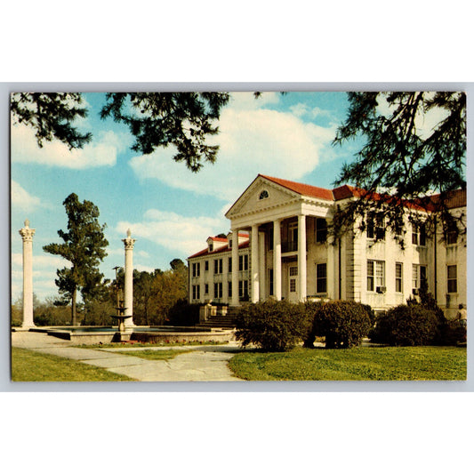 Jackson MS Mississippi Belhaven College Chrome Postcard Hubert Lowman Deep South
