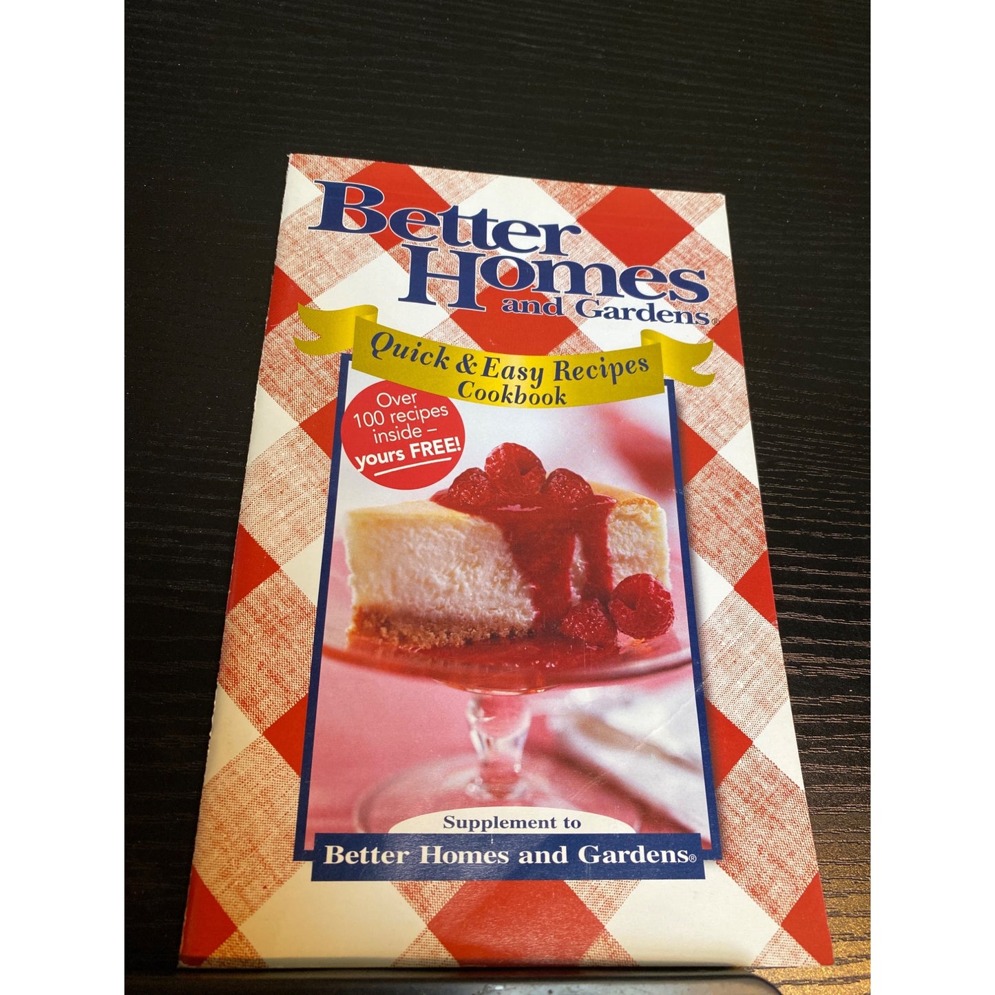 Cookbook Booklet Better Homes & Gardens Quick & Easy Recipes 2004